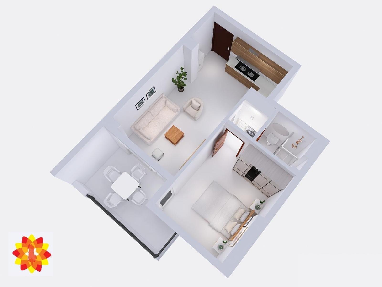 Morina Sea View Apartment ساراندا المظهر الخارجي الصورة