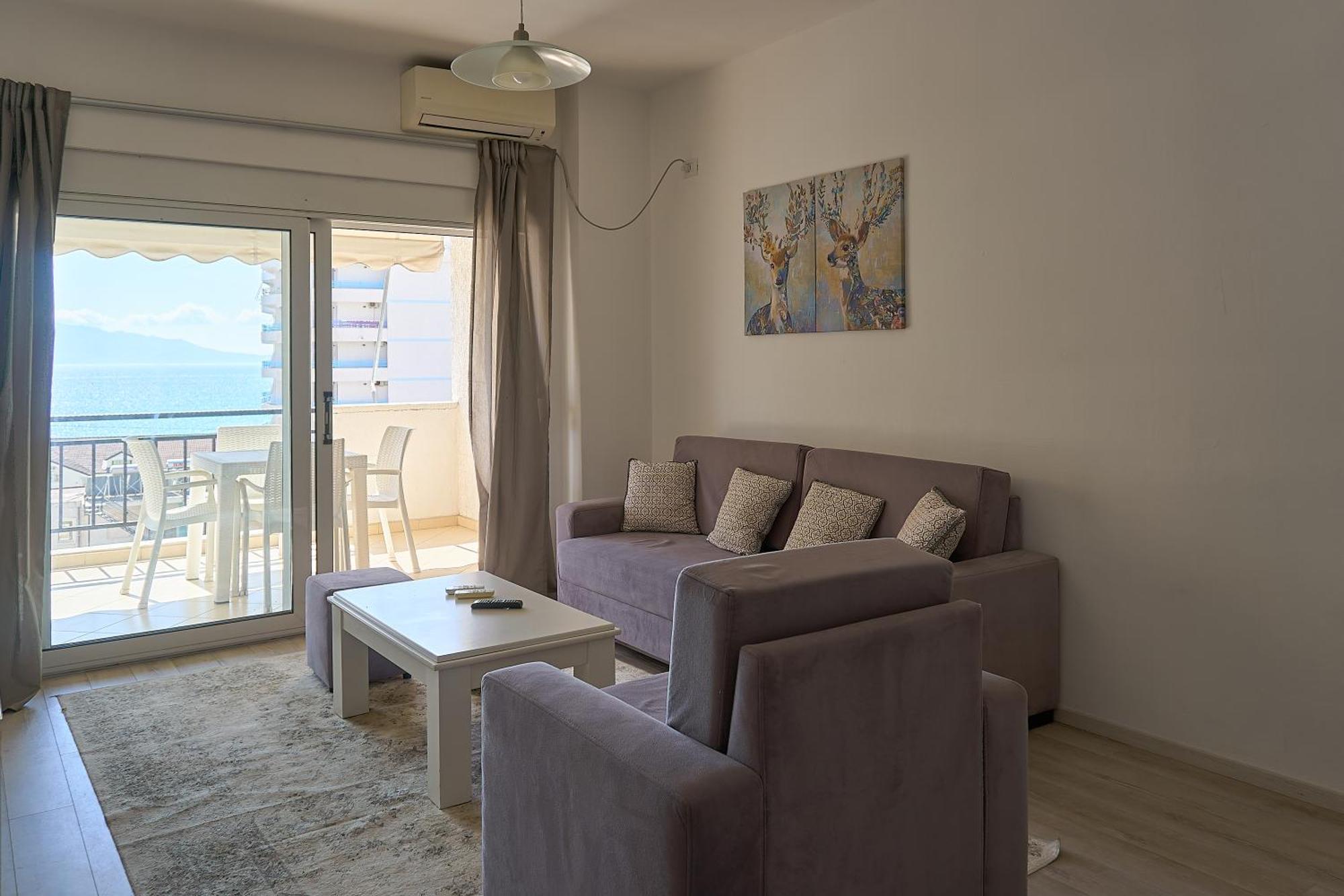 Morina Sea View Apartment ساراندا المظهر الخارجي الصورة